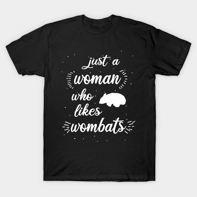 Frauen Wombat Liebe sternzeichen Design Fan T-Shirt by FindYourFavouriteDesign